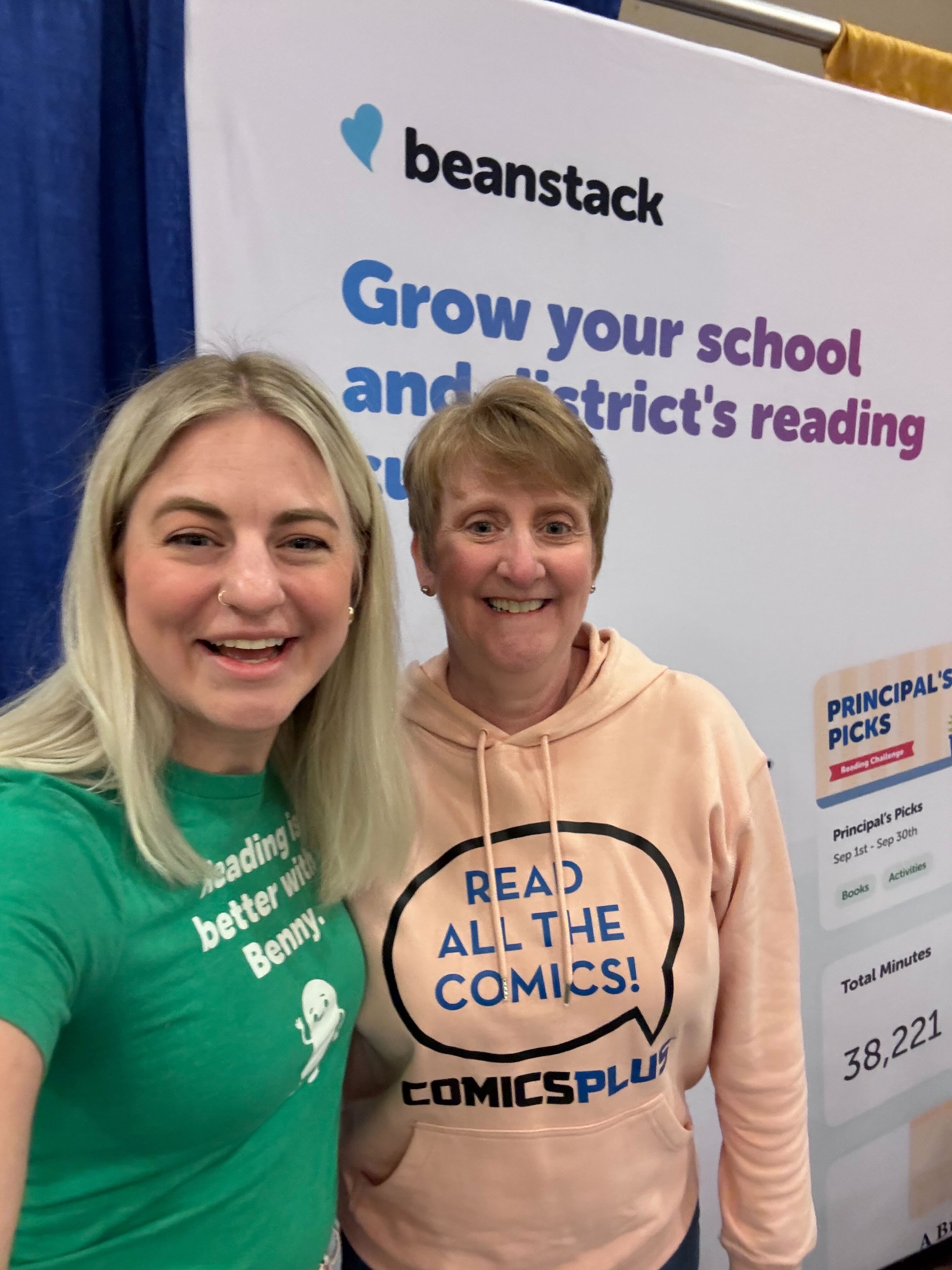 Readers engaging with a Joyful Reading fundraiser experience