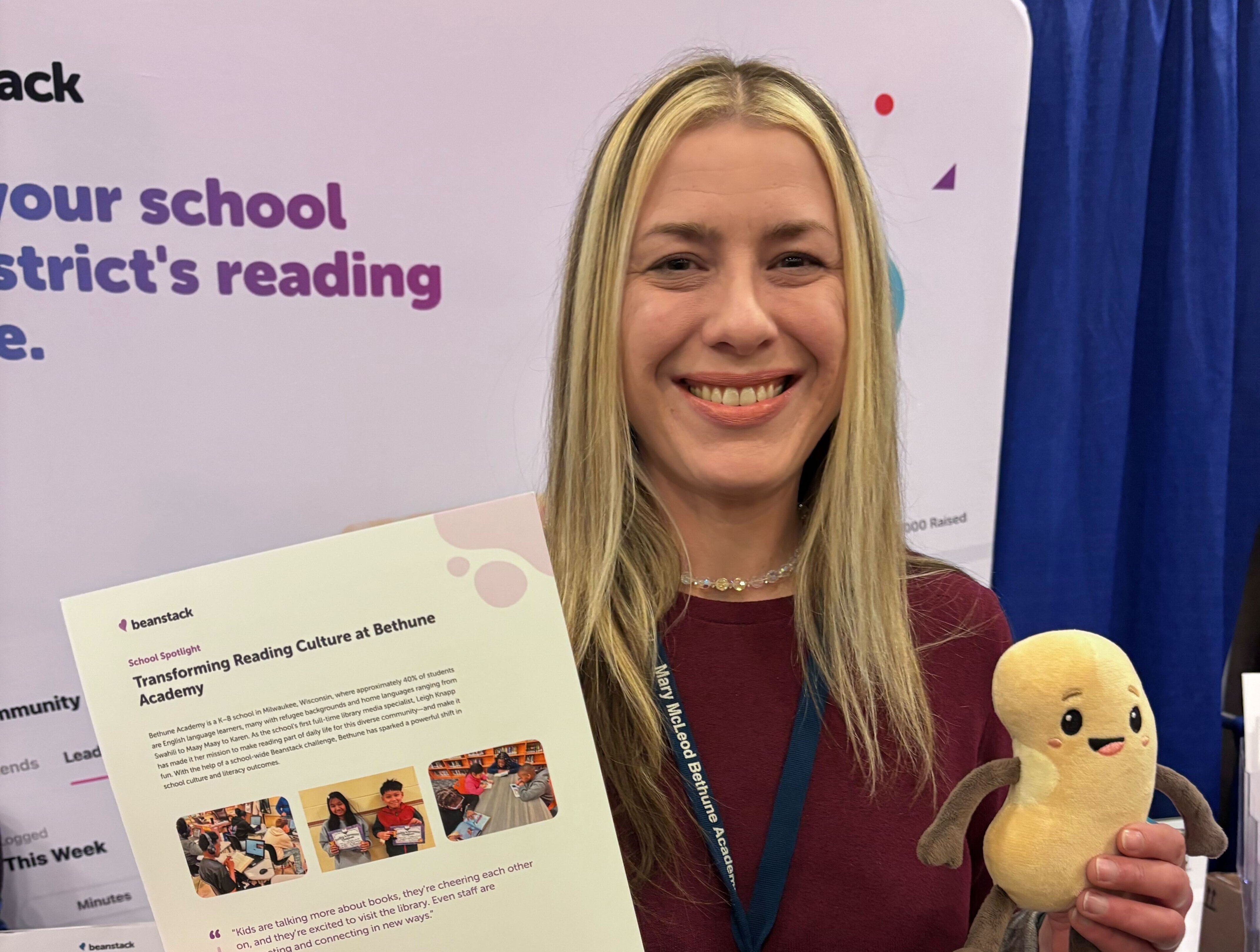 Readers celebrating joyful reading together