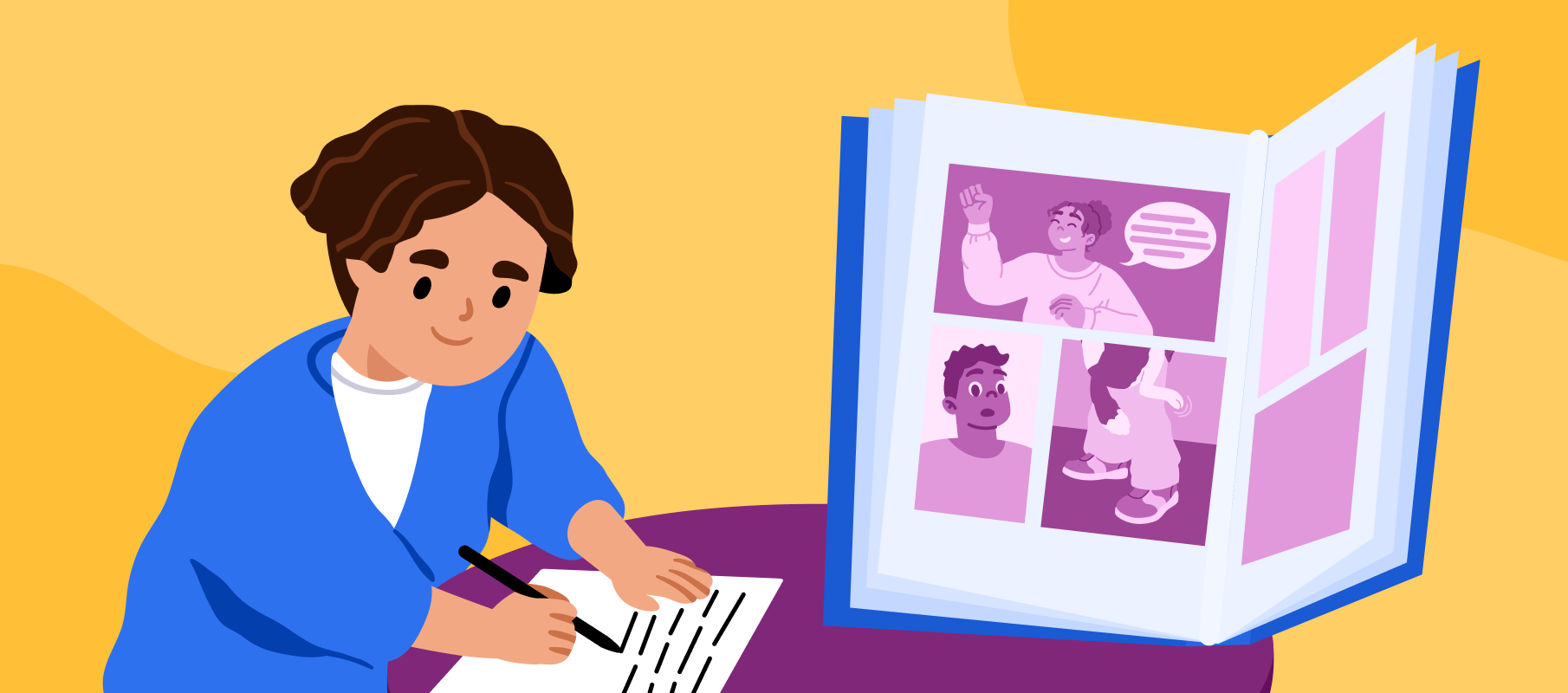 How Graphic Novels Help Students Find Their Voice as Writers