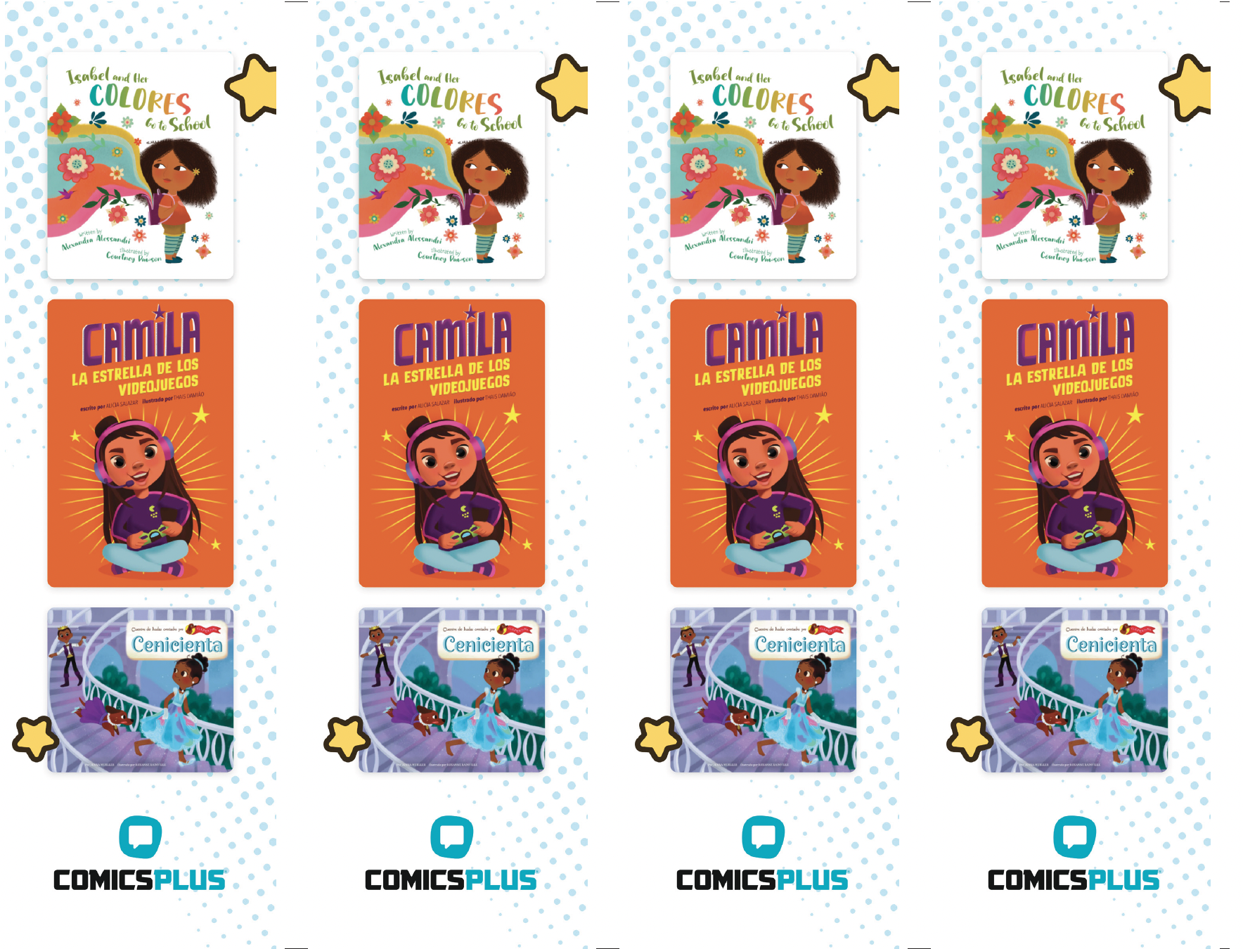 Comics Plus Bookmarks (Spanish)