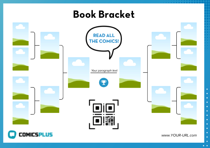 Comics Plus Book Bracket