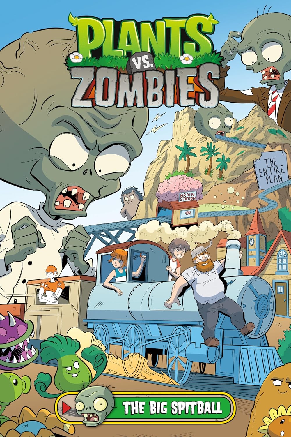 Plants v Zombies Volume 24 The Big Spitball